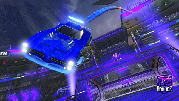 A Rocket League car design from elfurryk2000