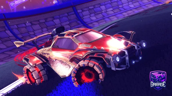 A Rocket League car design from M1Ju
