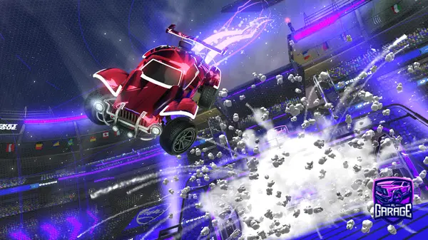 A Rocket League car design from dolr1