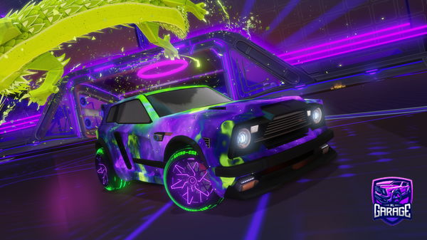 A Rocket League car design from SukkaSayWhat