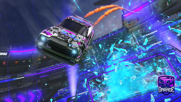 A Rocket League car design from iLikeCandies