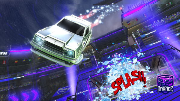 A Rocket League car design from Hxxver52-_