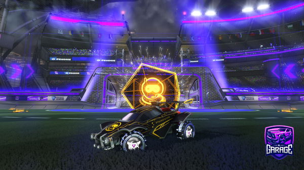 A Rocket League car design from Fonsec4