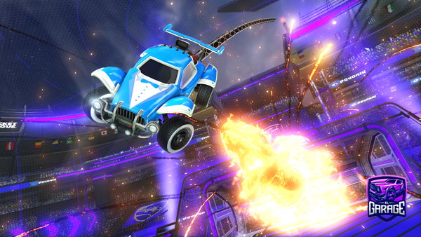 A Rocket League car design from AuthenticRLtrades