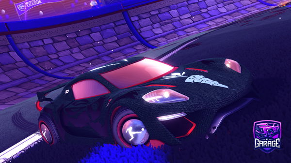 A Rocket League car design from Vzzxo
