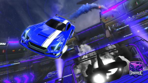 A Rocket League car design from FunkyMunkeyy