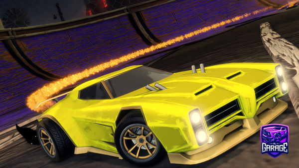 A Rocket League car design from Fennec__18