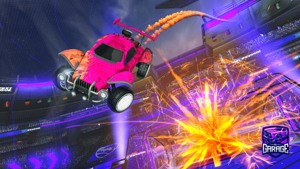A Rocket League car design from Kl0o0dz