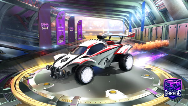 A Rocket League car design from Wahid786v