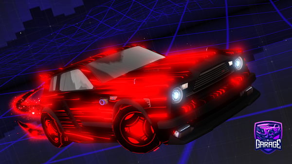 A Rocket League car design from VOIDED_MATRIX