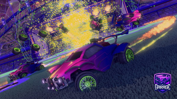 A Rocket League car design from kzaff