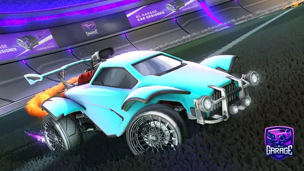 A Rocket League car design from speed-e