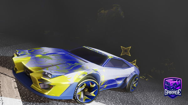 A Rocket League car design from MrRogers143