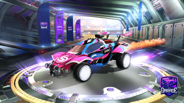 A Rocket League car design from xThxnderz