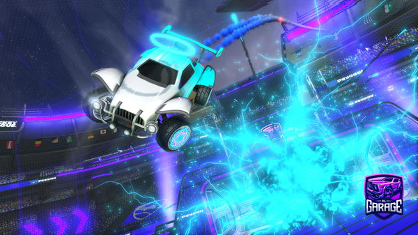 A Rocket League car design from Longhommejnr