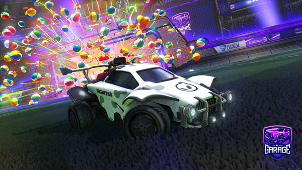 A Rocket League car design from ItsBooh