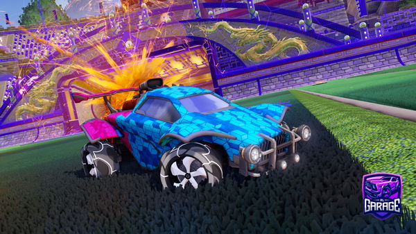 A Rocket League car design from ItzClayMan