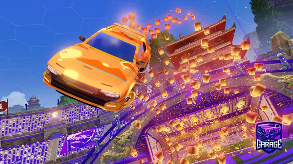 A Rocket League car design from irosario78