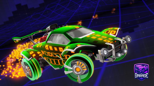 A Rocket League car design from Noxalymph