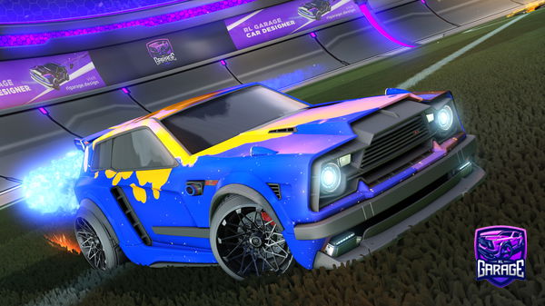 A Rocket League car design from fennec_is_the_best_car
