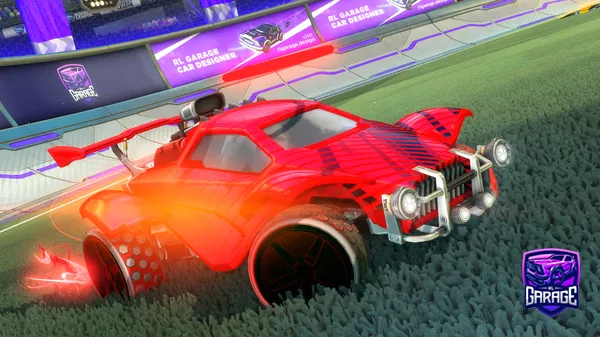 A Rocket League car design from Noobybony