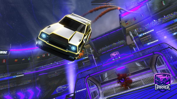 A Rocket League car design from gmgk7890