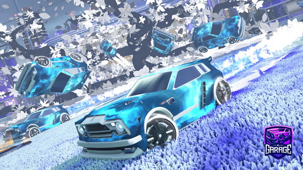 A Rocket League car design from Westoreas