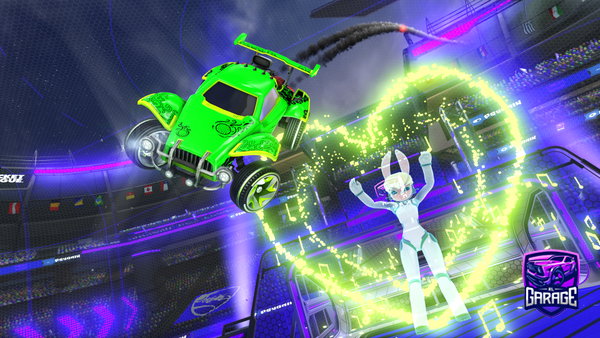 A Rocket League car design from bennyboyaggie