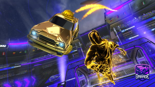 A Rocket League car design from Willgty