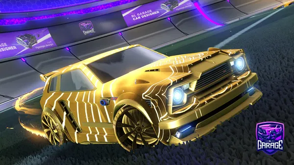 A Rocket League car design from Sigmaboy35