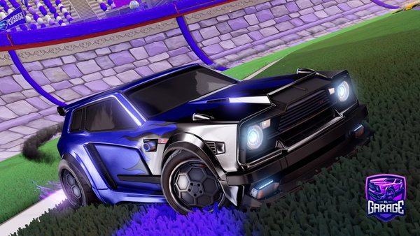 A Rocket League car design from canela13