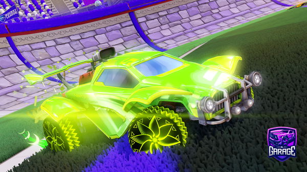 A Rocket League car design from Mariogogo