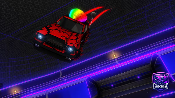 A Rocket League car design from Superfast911