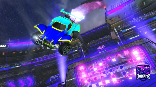 A Rocket League car design from gamefile2