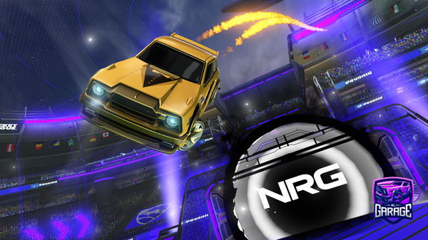 A Rocket League car design from Zearez