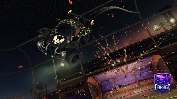 A Rocket League car design from Fabry_Titanium_White_