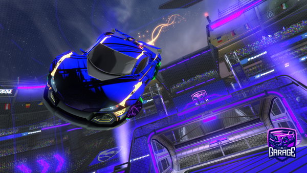 A Rocket League car design from amazifens123