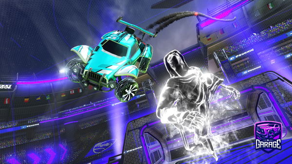 A Rocket League car design from Debigchungus666