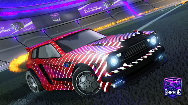 A Rocket League car design from Ghost23134