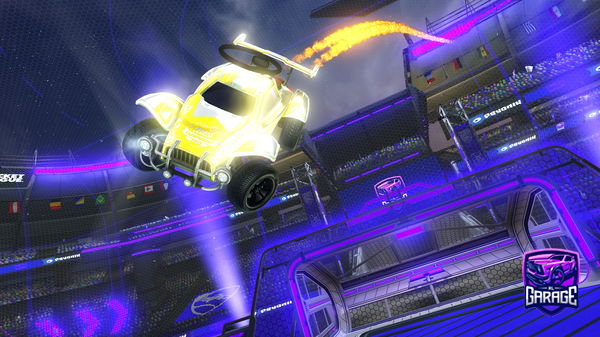 A Rocket League car design from XRGGX