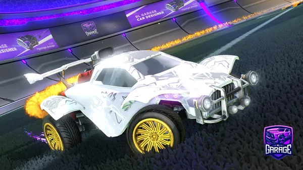 A Rocket League car design from ozebe