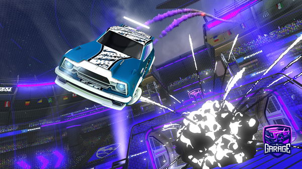 A Rocket League car design from ZAEIT