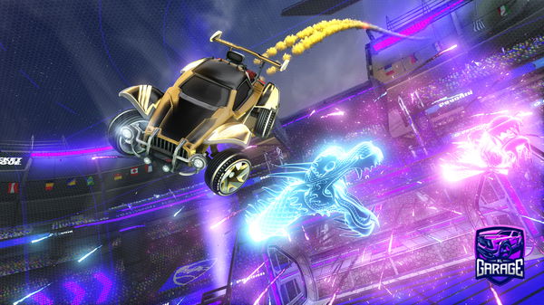 A Rocket League car design from BC_BlackCrow_BC