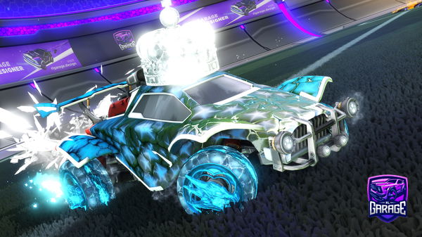 A Rocket League car design from Drk_Wave