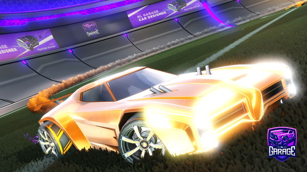 A Rocket League car design from Aussiemate143