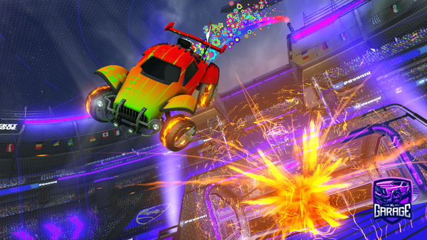 A Rocket League car design from Dragonpanzer0402