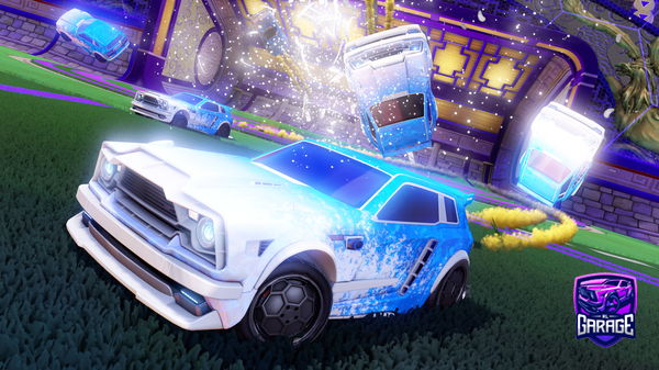 A Rocket League car design from Yasin3820