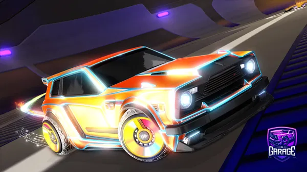 A Rocket League car design from T-Crafter