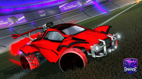 A Rocket League car design from Big_brain_Lufix1