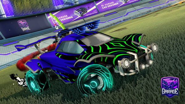 A Rocket League car design from Covertsniper4